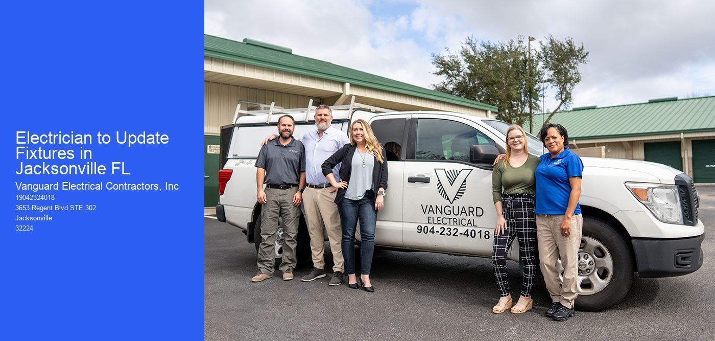 Electrician to Update Fixtures in Jacksonville FL